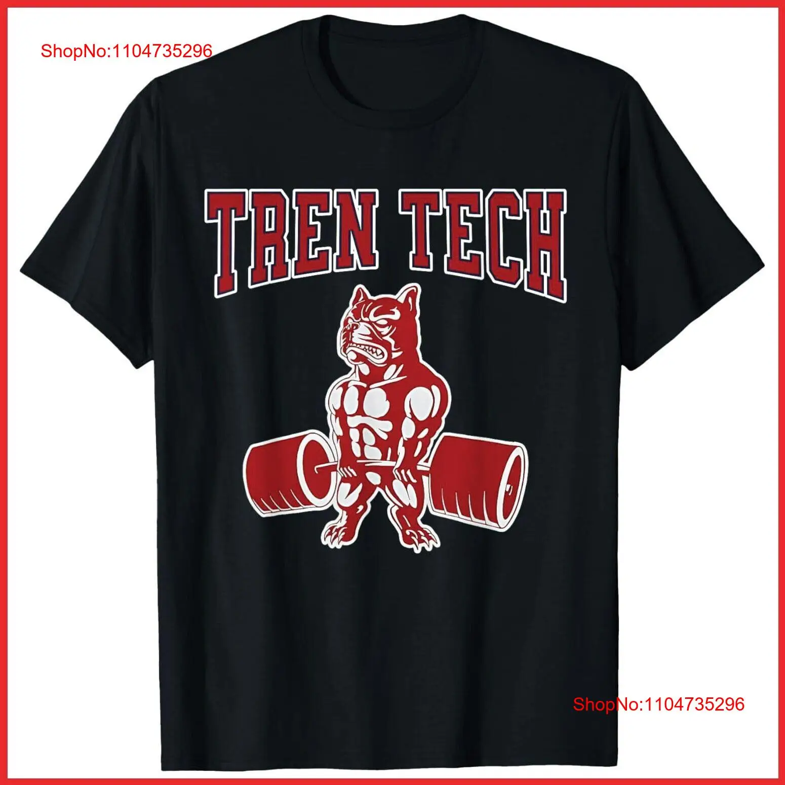 Street Fashion Mood - Tren Tech ジムボディービルブラックコットン Tシャツ S 5XL