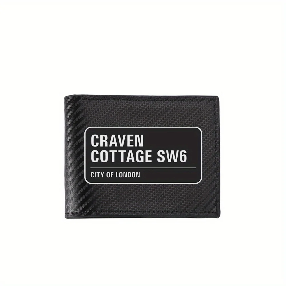 Street Fashion In London - CRAVEN COTTAGE LONDON STREET SIGN メンズ財布