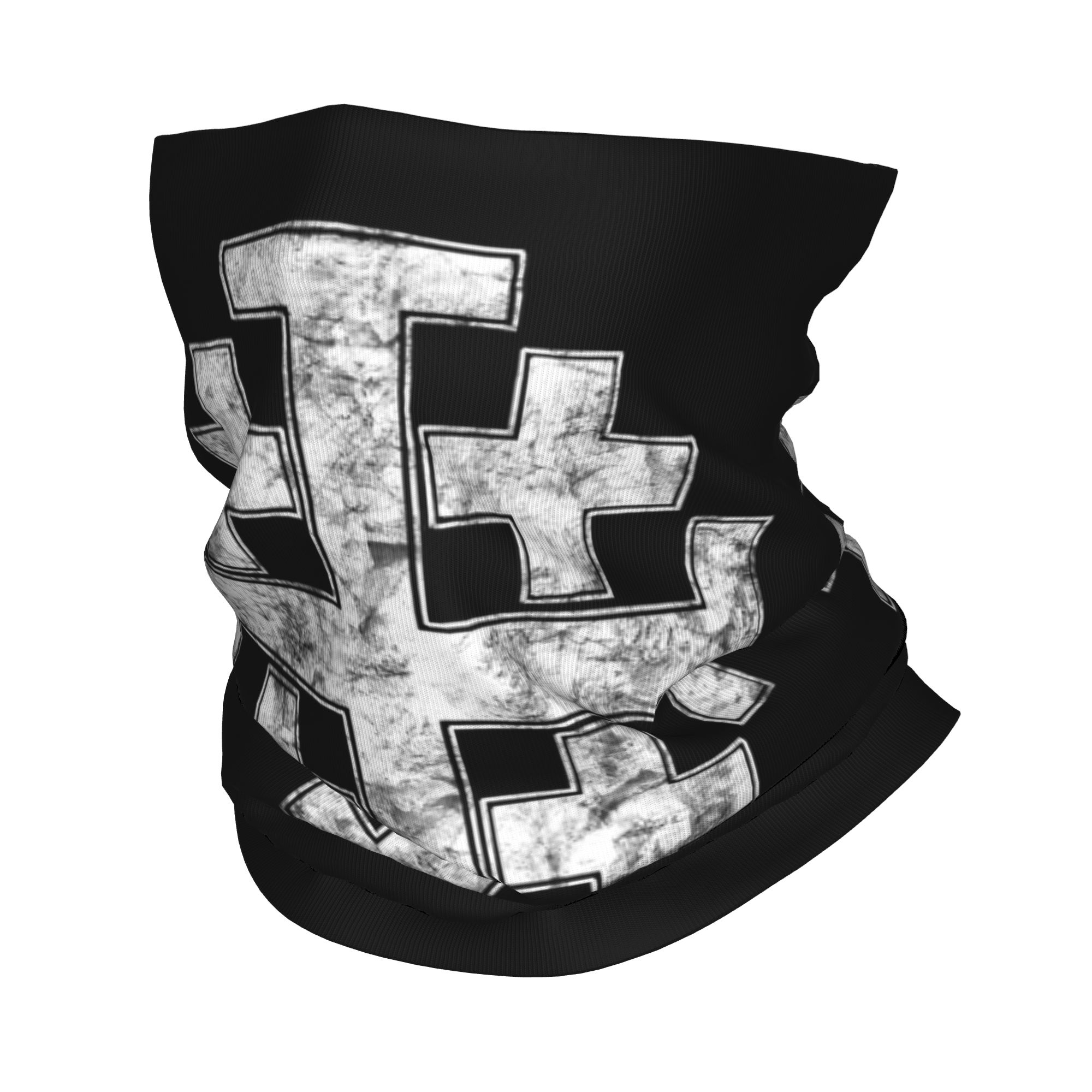 Balaclava Face Mask - 騎士エルサレムクロスクリスチャンバンダナネックカバーバラクラバフェイスマスクスカーフプリントテンプラーイエスヘッドバンド男性女性大人