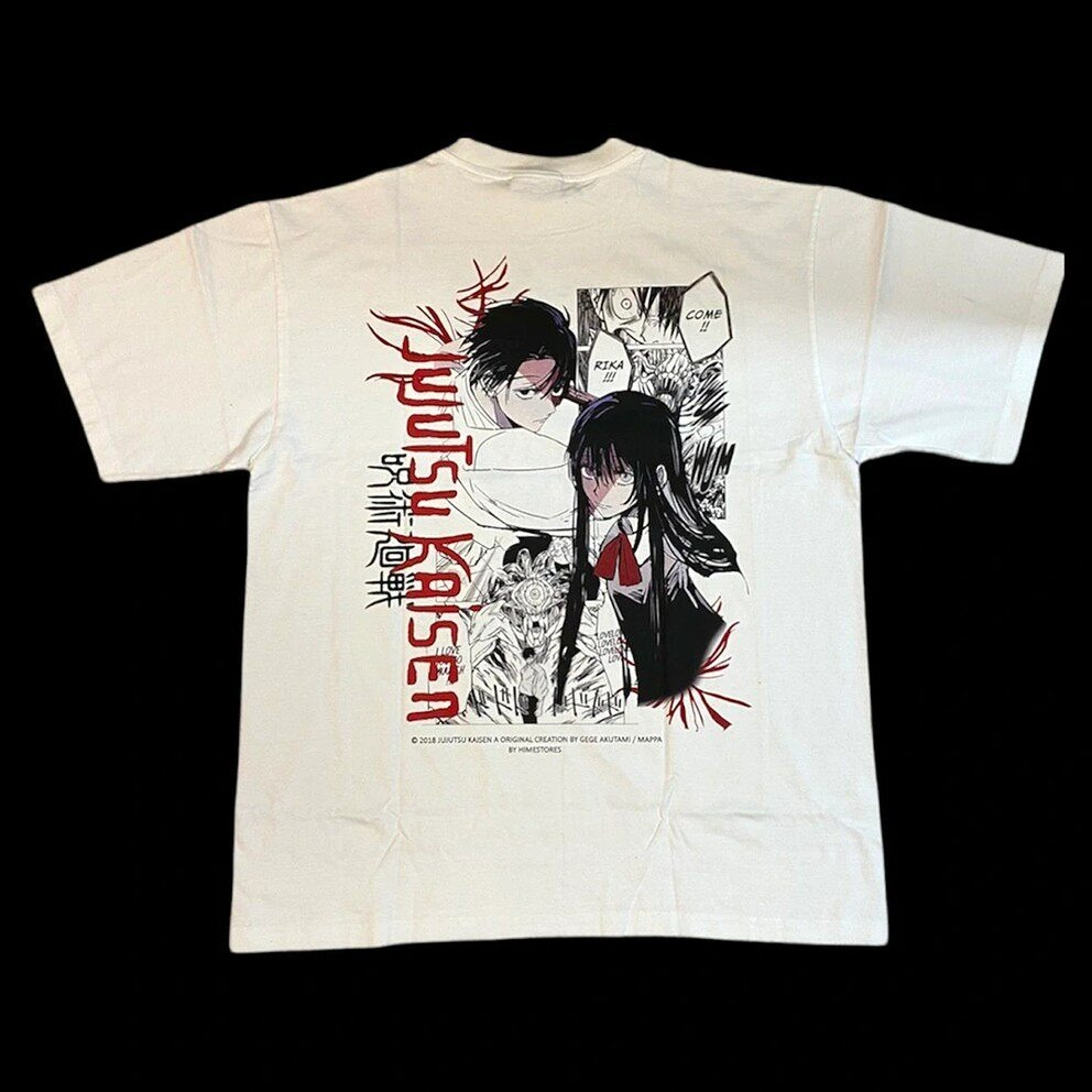 Street Fashion Model - 2026年 ジュジュツカイセン 悪魔ユタ グラフィックTシャツ メンズ アニメプリント