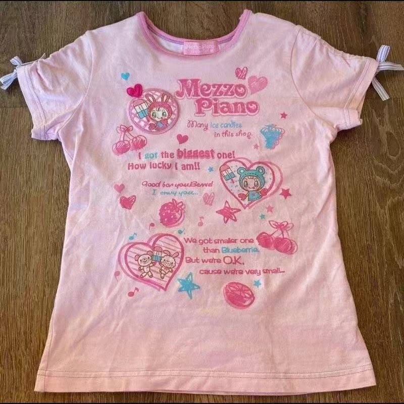 ヴィンテージかわいいキュートな半袖 Tシャツ女性 Y2K ク - Street Fashion Vintage のレビューと価格