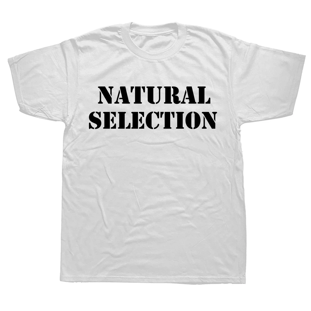 自然選択テキストプリントメンズTシャツ、進化柄Tシャツ、おし - Street Fashion Evolution のレビューと価格