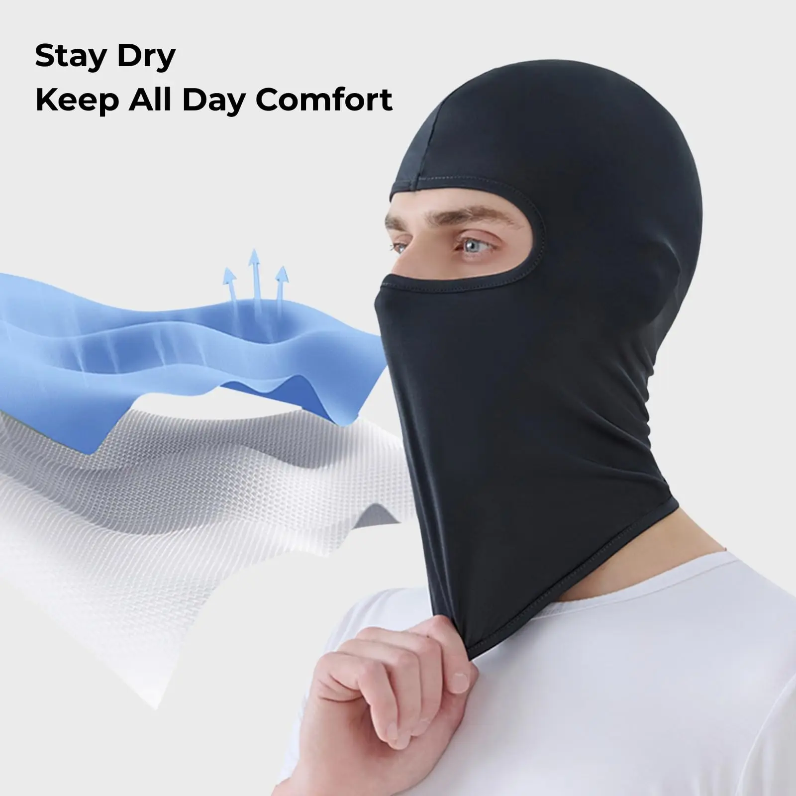 男女兼用日焼け止め通気性カモフラージュバラクラバマスク屋外ス - Balaclava Face Mask のレビューと価格
