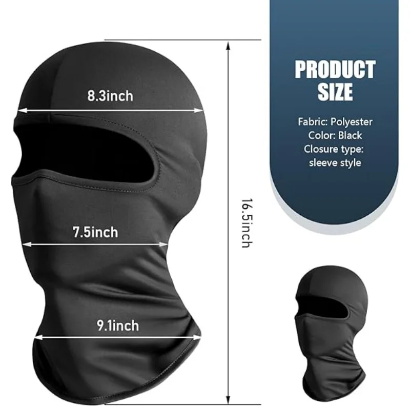 男女兼用日焼け止め通気性カモフラージュバラクラバマスク屋外ス - Balaclava Face Mask のレビューと価格