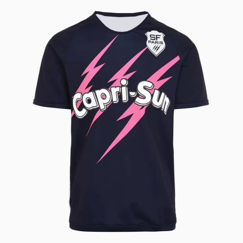 新しい男性ラグビースポーツジャージ Tシャツパリスタッドデフ - Street Fashion In Paris のレビューと価格