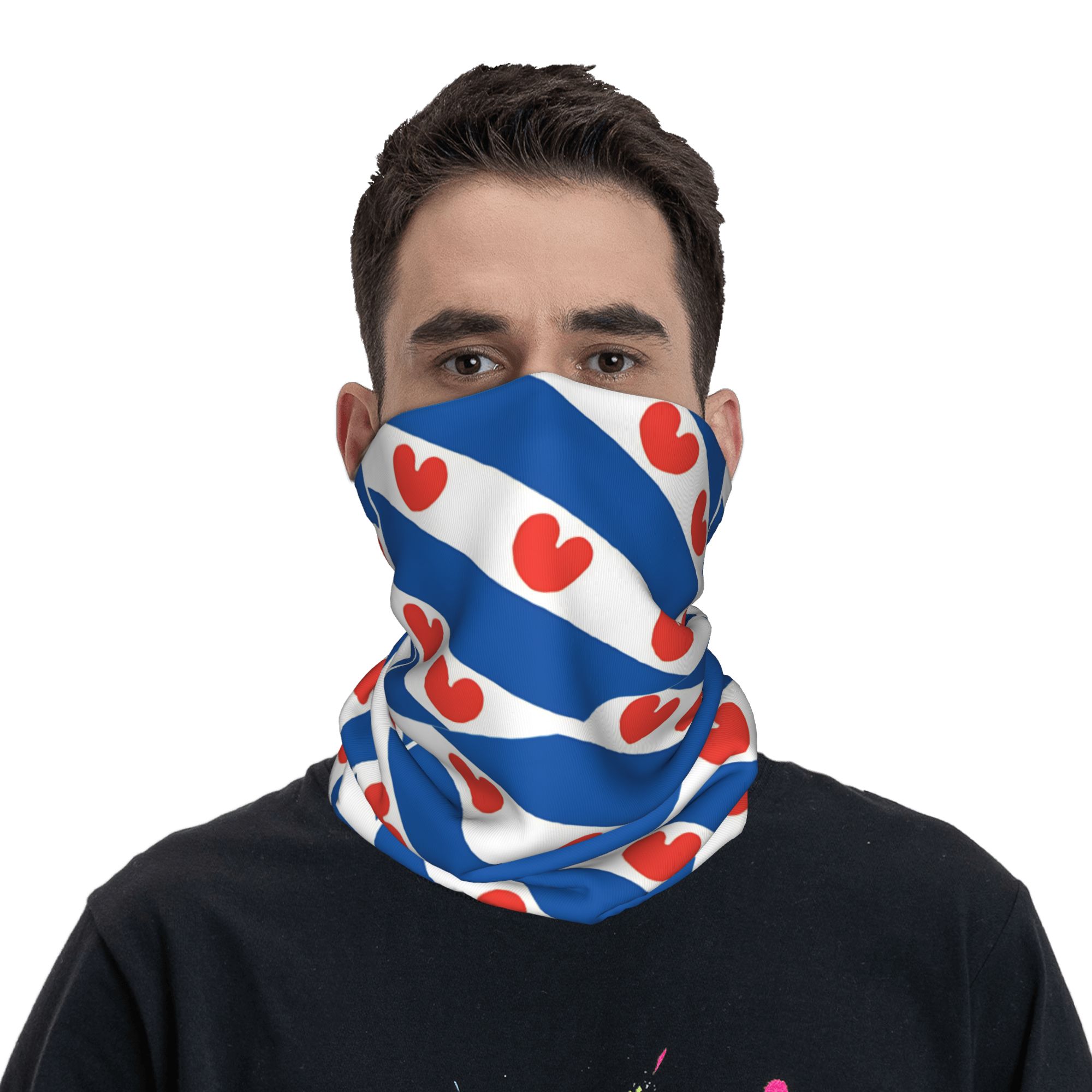 フリースランド旗バンダナ ヴィンテージ自転車マスク ランニン - Balaclava Face Mask のレビューと価格