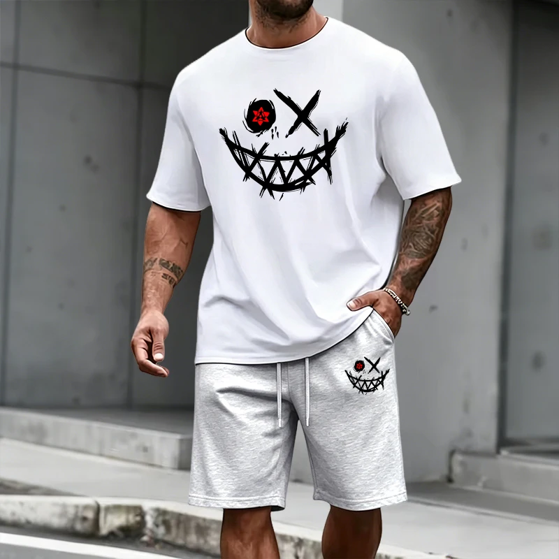 2026 夏メンズセット Tシャツ & ショートパンツアーバ - Street Fashion Mood のレビューと価格