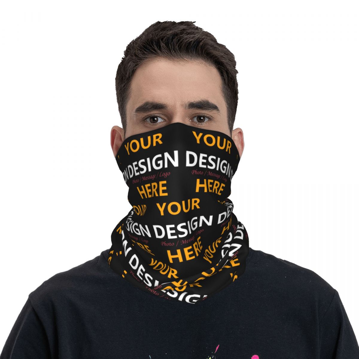 カスタムデザインはこちら バンダナ ネックゲイター フェイス - Balaclava Face Mask のレビューと価格