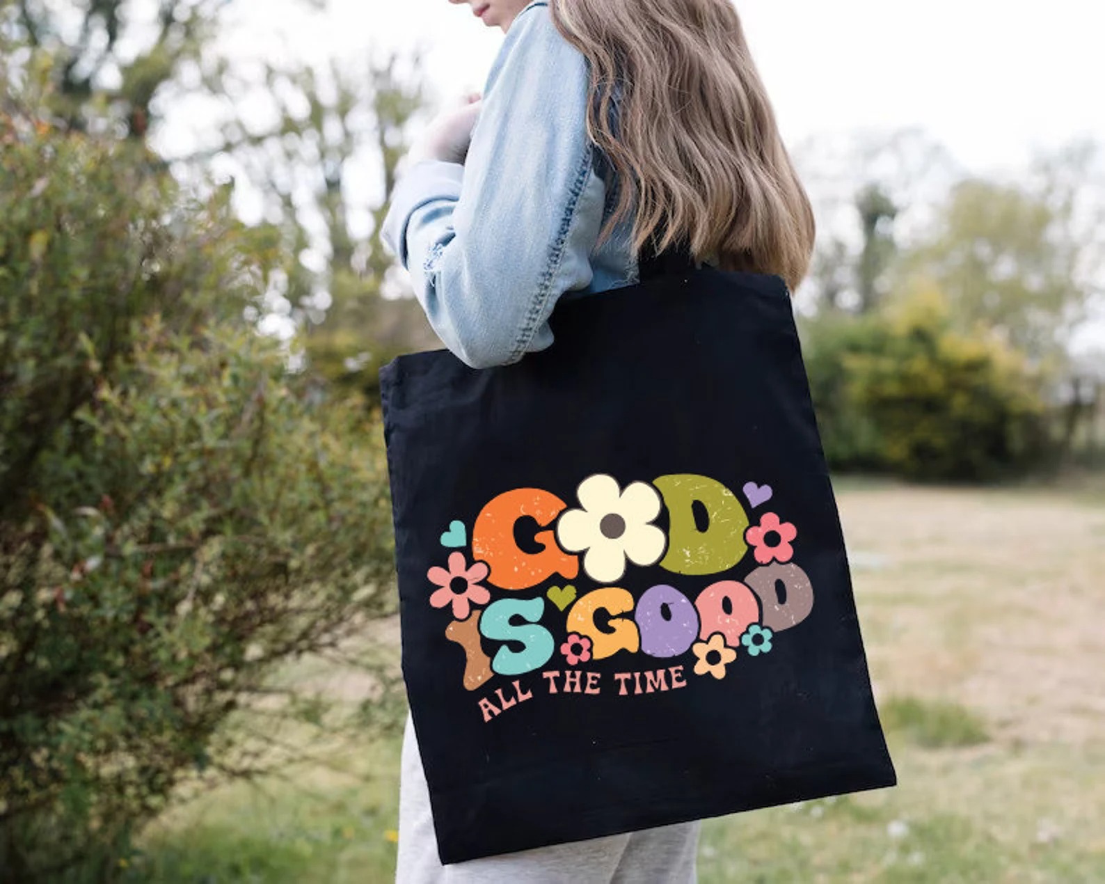 God Is Good トートバッグ キャンバスバッグ ショ - Tote Bag Canvas Print のレビューと価格