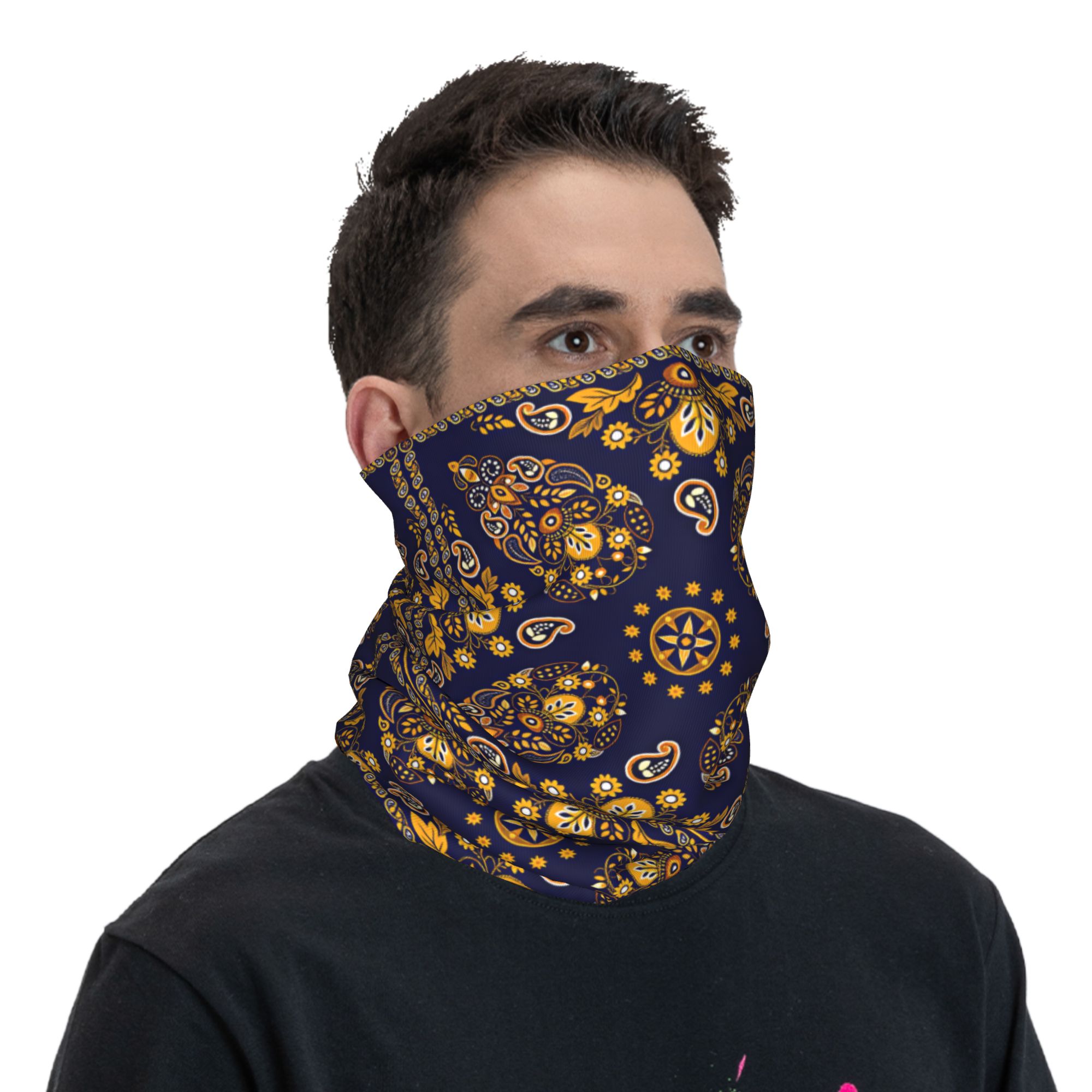 アウトドアスポーツバラクラバペイズリー柄マスクソフトオートバ - Balaclava Face Mask のレビューと価格