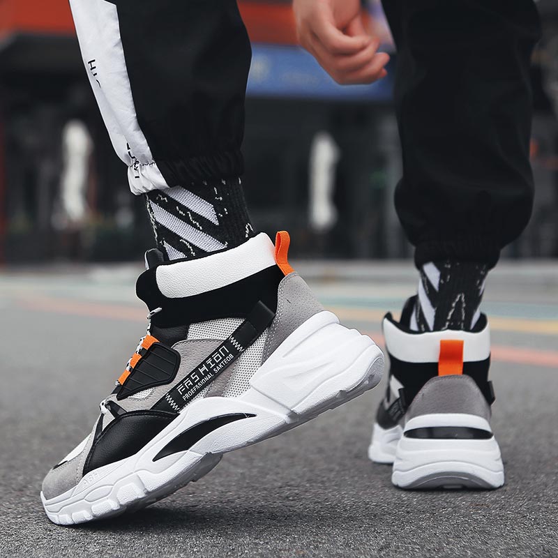 Hightop夏男性のスポーツの靴の男ランニングシューズ男性 - Street Fashion Official のレビューと価格