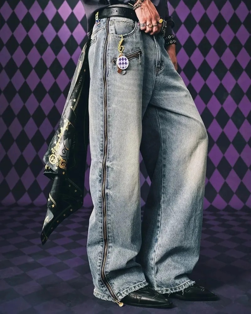 Y2K ストリートウェア メンズ ヒップホップ 原宿 2ピー - Street Fashion For Man のレビューと価格
