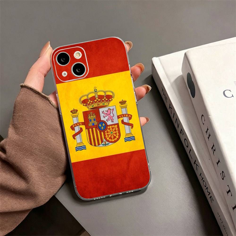 スペイン国旗アート柄 iPhoneケース iPhone17, - Street Fashion Official のレビューと価格