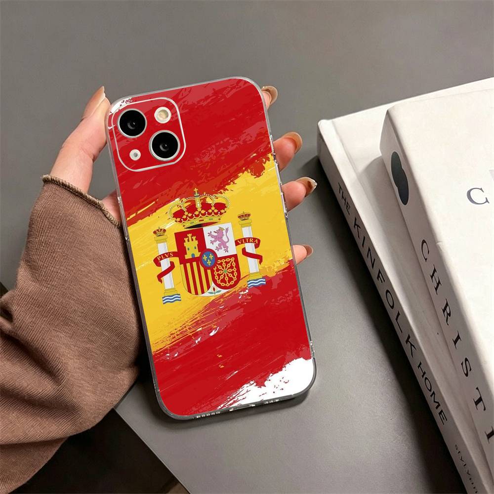スペイン国旗アート柄 iPhoneケース iPhone17, - Street Fashion Official のレビューと価格