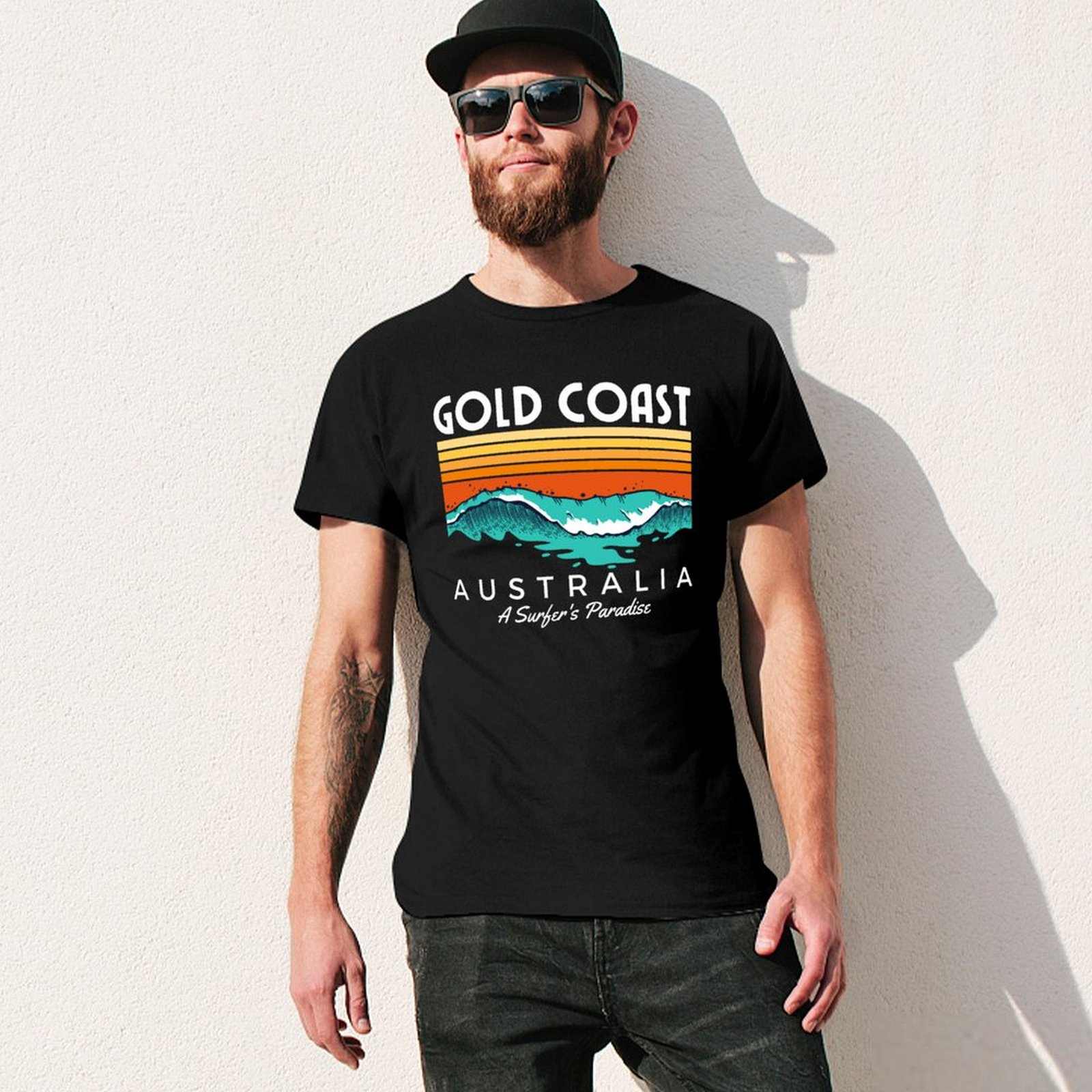 ゴールドコースト オーストラリア サーファーズパラダイス T - Street Fashion Australia のレビューと価格