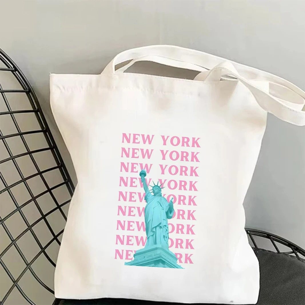 シカゴ ロンドン エッフェル塔 グラフィック トートバッグ  - Tote Bag Canvas Print のレビューと価格