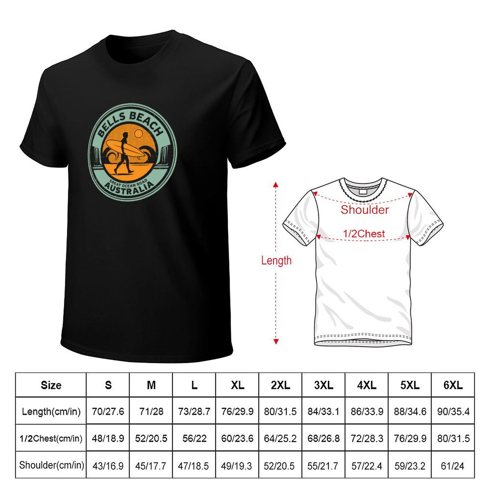 オーストラリア・ベルズビーチ Tシャツ ストリートファッショ - Street Fashion Australia のレビューと価格