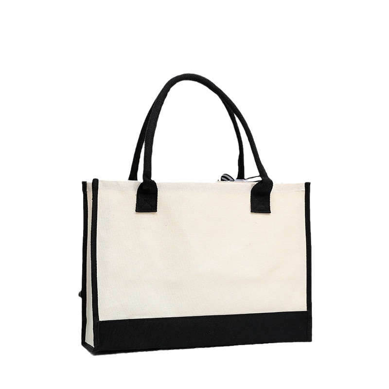 レザーレタープリントトートバッグ、大容量メンズトートバッグ、 - Tote Bag Canvas Print のレビューと価格