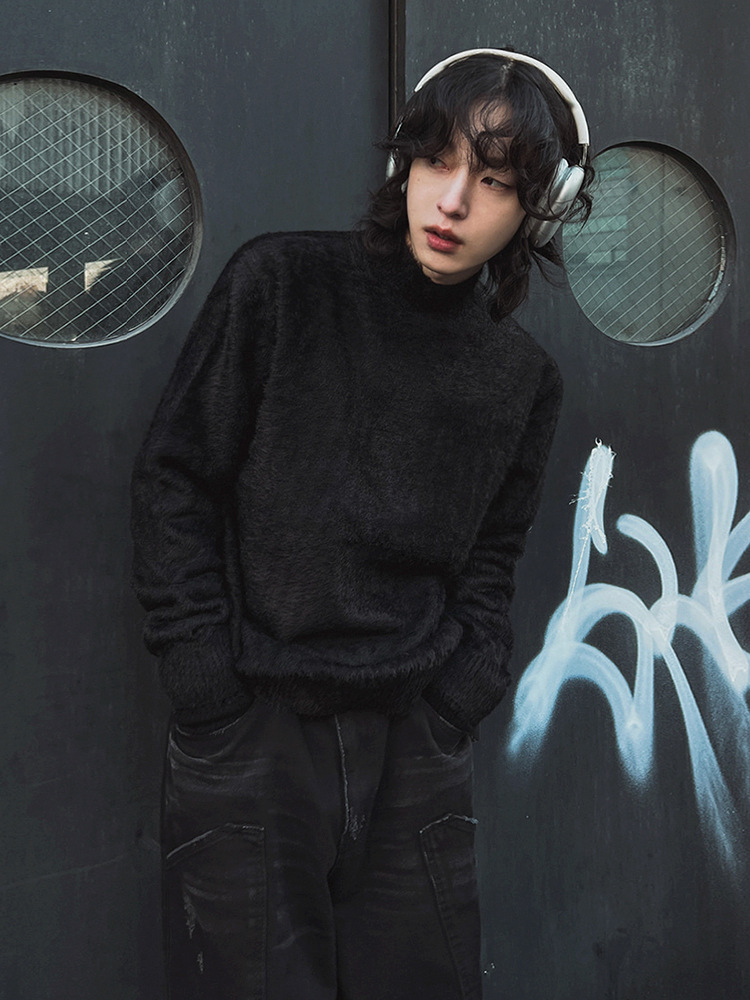 ファーカラープルオーバー ロック メンズ ネイビー ブリティ - Street Fashion In London のレビューと価格