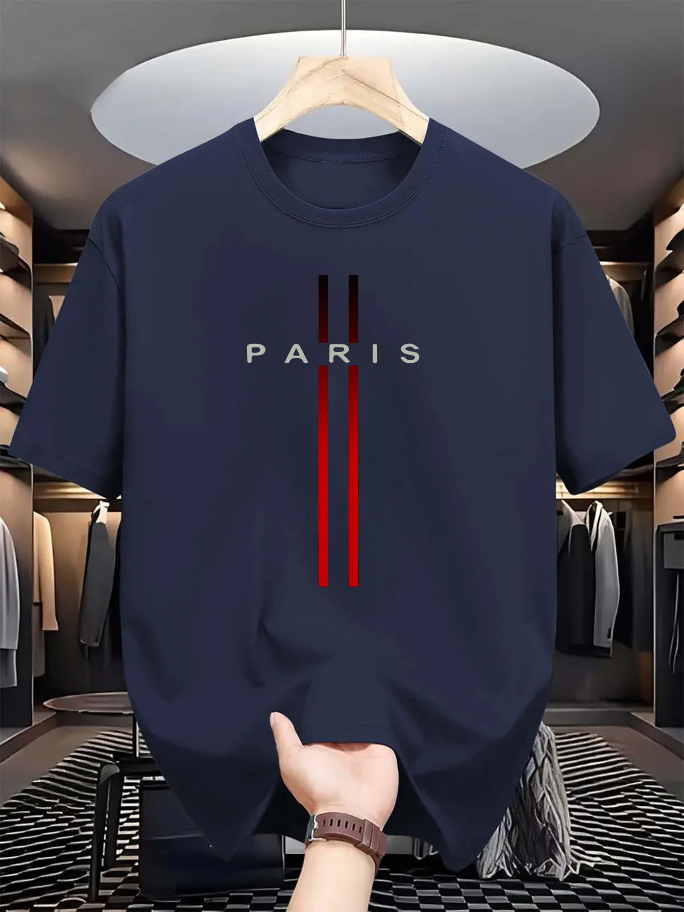 メンズ 100% 純綿 夏 カジュアル ルーズ ファッション - Street Fashion In Paris のレビューと価格