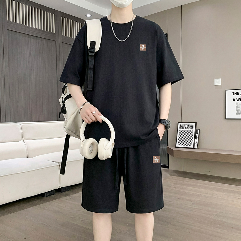 【Tシャツ+5点ショーツ】メンズTシャツセット新しい夏のファ - Street Fashion For Man のレビューと価格