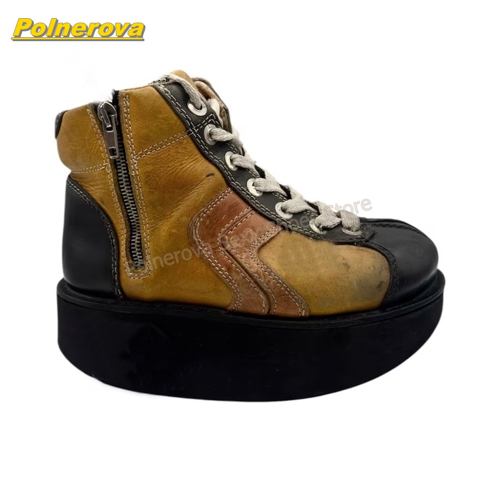 レディース ヴィンテージ カラーブロック プラットフォーム  - Street Fashion Vintage のレビューと価格