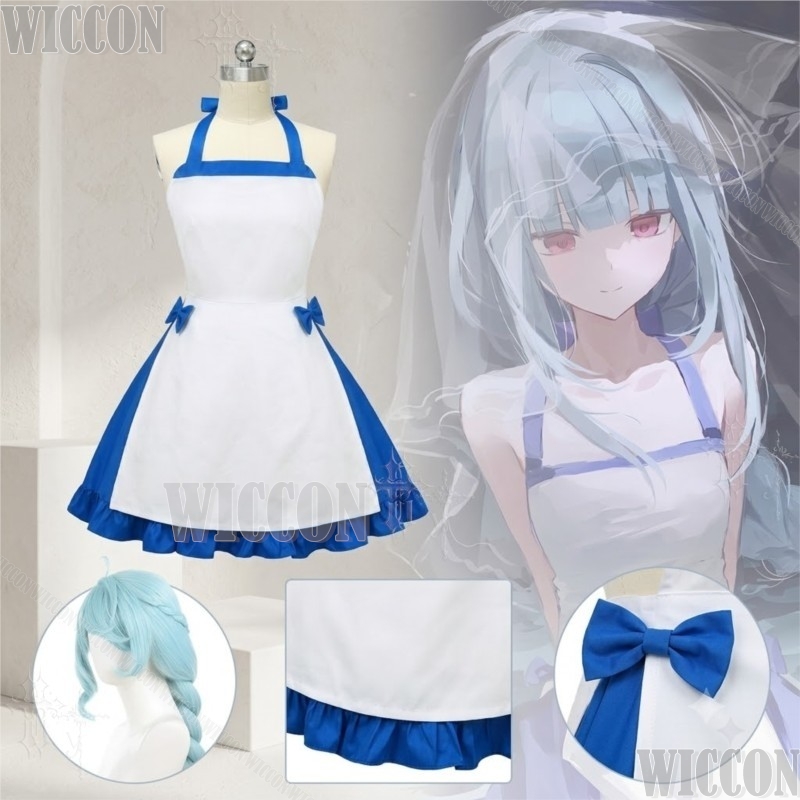 ブルーキャラクタードレスゼノ夏ハロウィン後コスプレ衣装ファッ - Street Fashion Events のレビューと価格