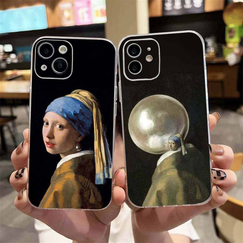 真珠の耳飾り少女 疑似物語版 iPhoneケース iPhon - Street Fashion Official のレビューと価格