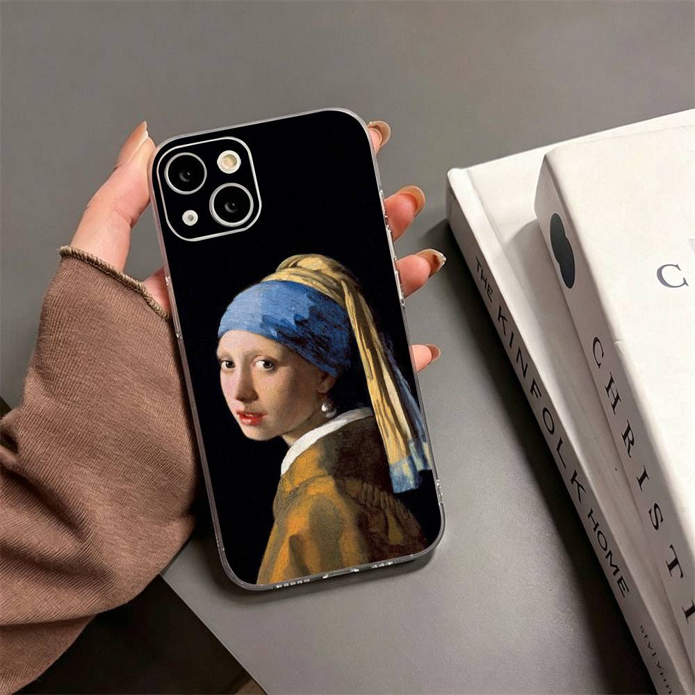 真珠の耳飾り少女 疑似物語版 iPhoneケース iPhon - Street Fashion Official のレビューと価格