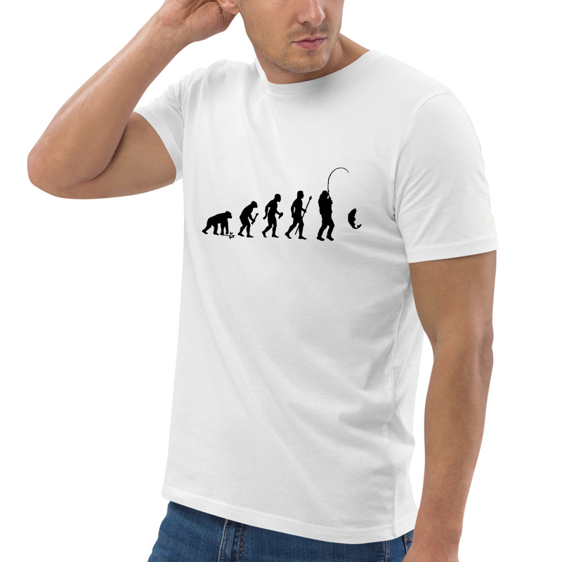 釣り進化プリント Tシャツおかしい釣り恋人メンズ半袖ルーズ特 - Street Fashion Evolution のレビューと価格